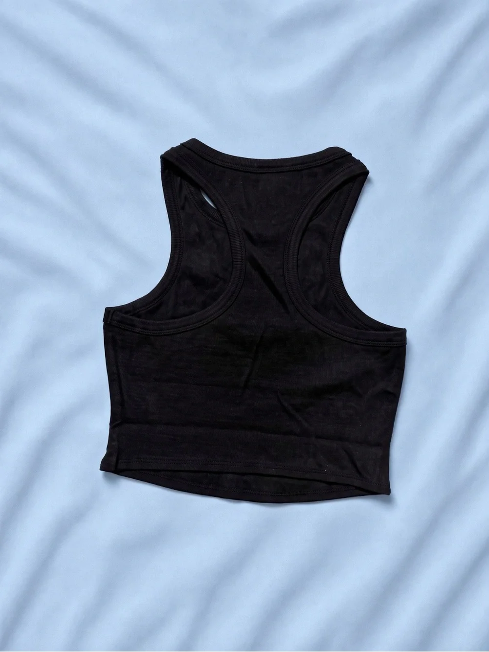 ALO Black Aspire  Crop Tank Size S